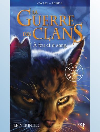LA GUERRE DES CLANS CYCLE I - TOME 2 A FEU ET A SANG -POCHE- - HUNTER ERIN