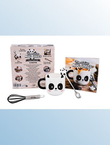 2025, PANDA COFFRET MON ATELIER MUG CAKES - COLLECTIF