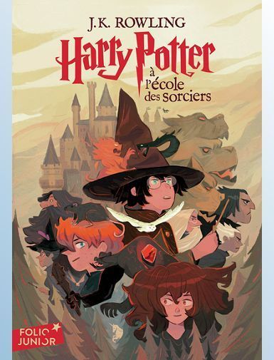 HARRY POTTER - I - HARRY POTTER A L'ECOLE DES SORCIERS - ROWLING J.K. HARRY POTTER - I - HARRY POTTER A L'ECOLE DES SORCIERS - ROWLING J.K.