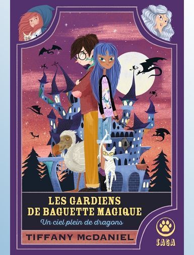 LES GARDIENS DE BAGUETTE MAGIQUE : UN CIEL PLEIN DE DRAGONS - EDITION RELIEE - MCDANIEL TIFFANY