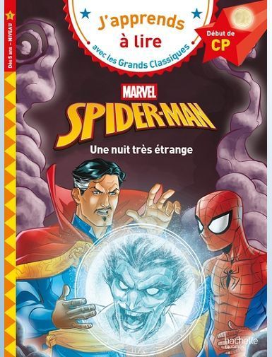 DISNEY - MARVEL - SPIDER-MAN - UNE NUIT TRES ETRANGE, CP NIVEAU 1 - WENDLING SANDRINE