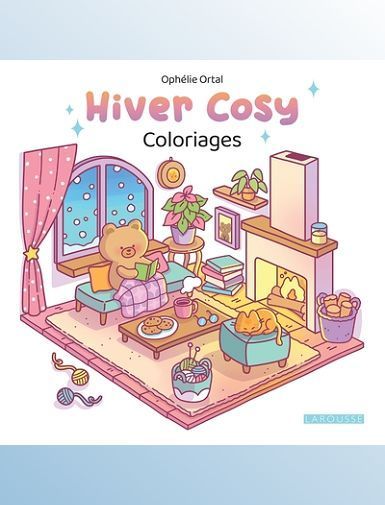 HIVER COSY - COLORIAGES - ORTAL OPHELIE