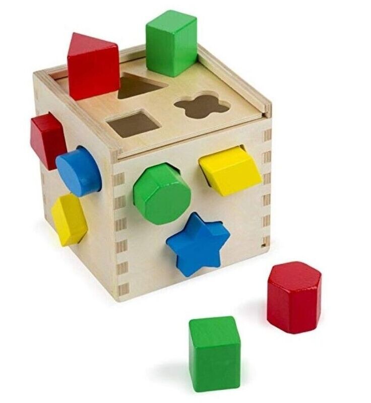 Jeu de Cube de tri de formes Jeu de Cube de tri de formes