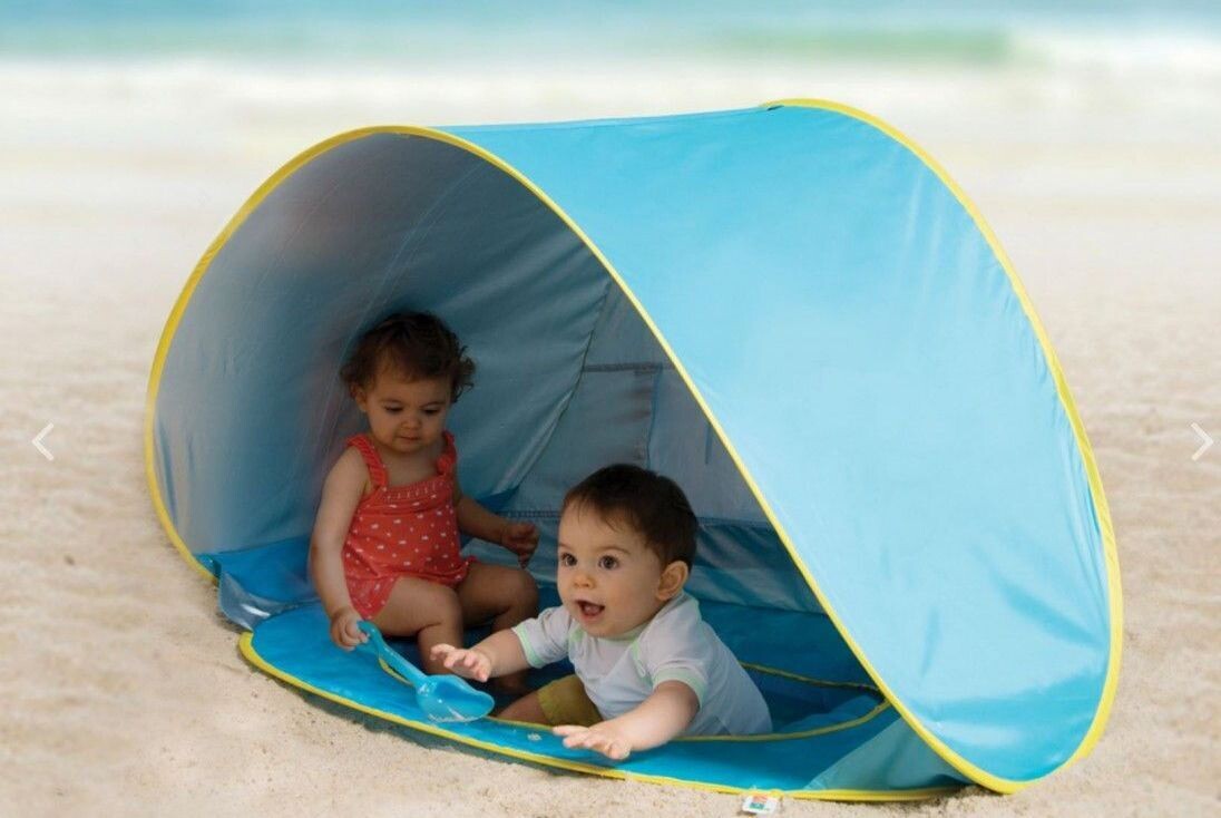Beach tent and pool for baby