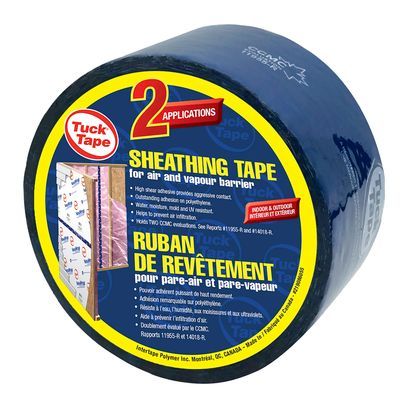 High-performance vapor barrier and house wrap seam sealing tapes engineered for building envelope airtightness | RGS