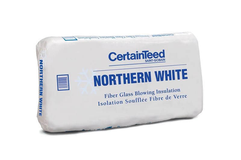 Northern White Fibre Glass Blowing Insulation