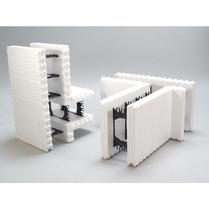 Amvic™ ICF R22 6"  T Block Short