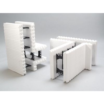 Amvic ICF R22 6 inch T block short configuration for interlocking wall intersections | RGS