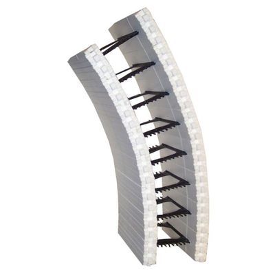 Amvic ICF R22 6 inch radius block for curved insulated concrete form walls | RGS