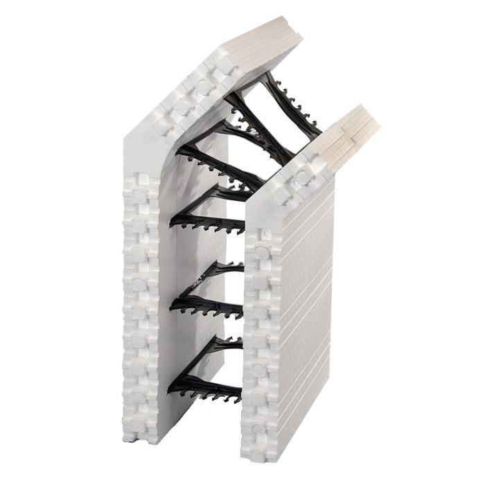 Amvic™ ICF R22 6" 45 Degree Corner Block