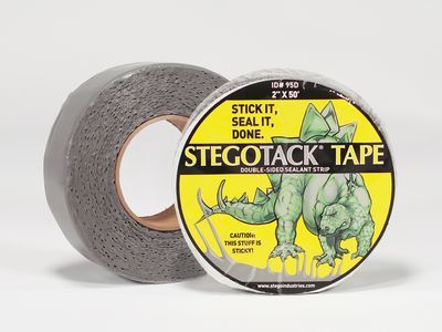 StegoTack Tape high tack double sided tape for vapour barrier termination roll front view | RGS