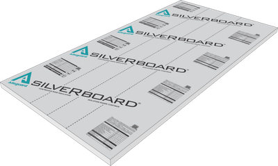 Silverboard XS 35 PSI Perforated Rigid Insulation - 1.5" x 4' x 8' R7.5