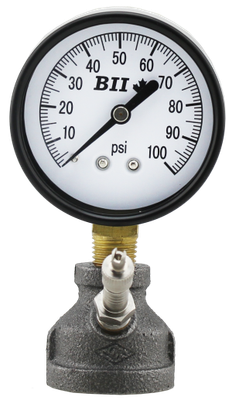 This test gauge package provides a quick and easy means of pressurizing and monitoring a gas system for leakage. | RGS