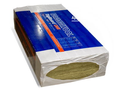 PowerWool RigiBoard ONE 2.5 inch thick dual density rigid mineral wool insulation board panel | RGS
