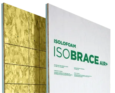 Isolofoam ISOBRACE OSB NVB R10 4x8 feet structural insulated panels for continuous exterior sheathing | RGS