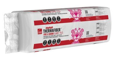 Owens Corning Thermafiber Fire and Sound Guard Plus R14 mineral wool insulation batts | RGS