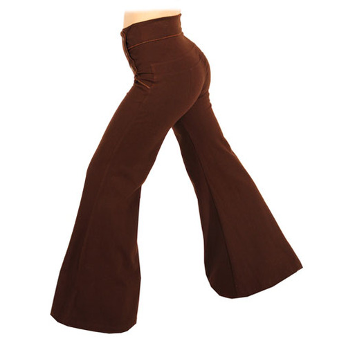 High waist bridget pant brown