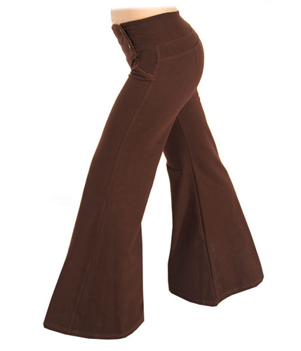 low waist bridget pant brown