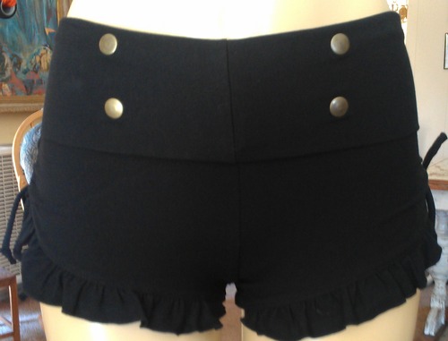 Gypsy Shorts - Organic Cotton Lycra - Solid Colors