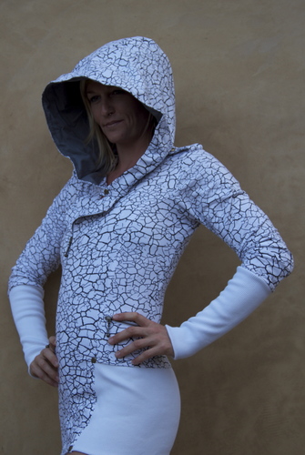 Playa Crack Hoodie White