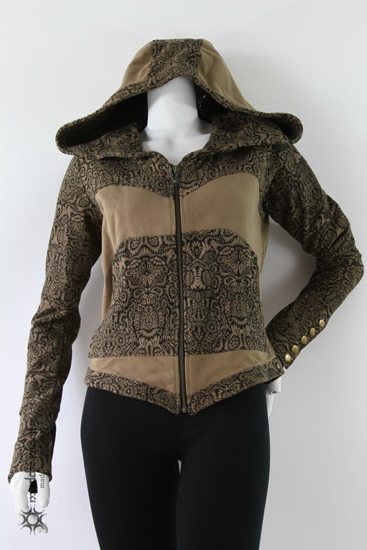 Pagi Hoodie Cocoa Psy Flower