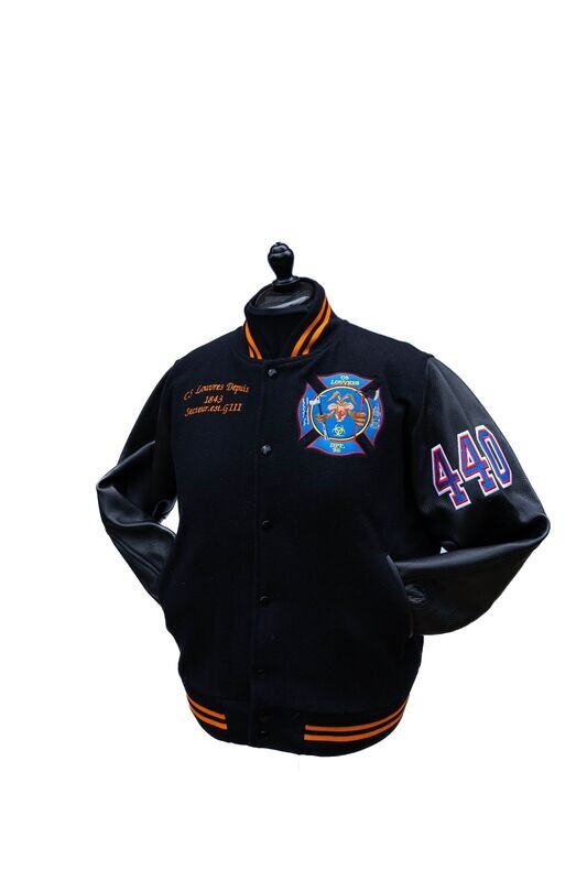 BLOUSON TEDDY VINTAGE - TAILLE XL