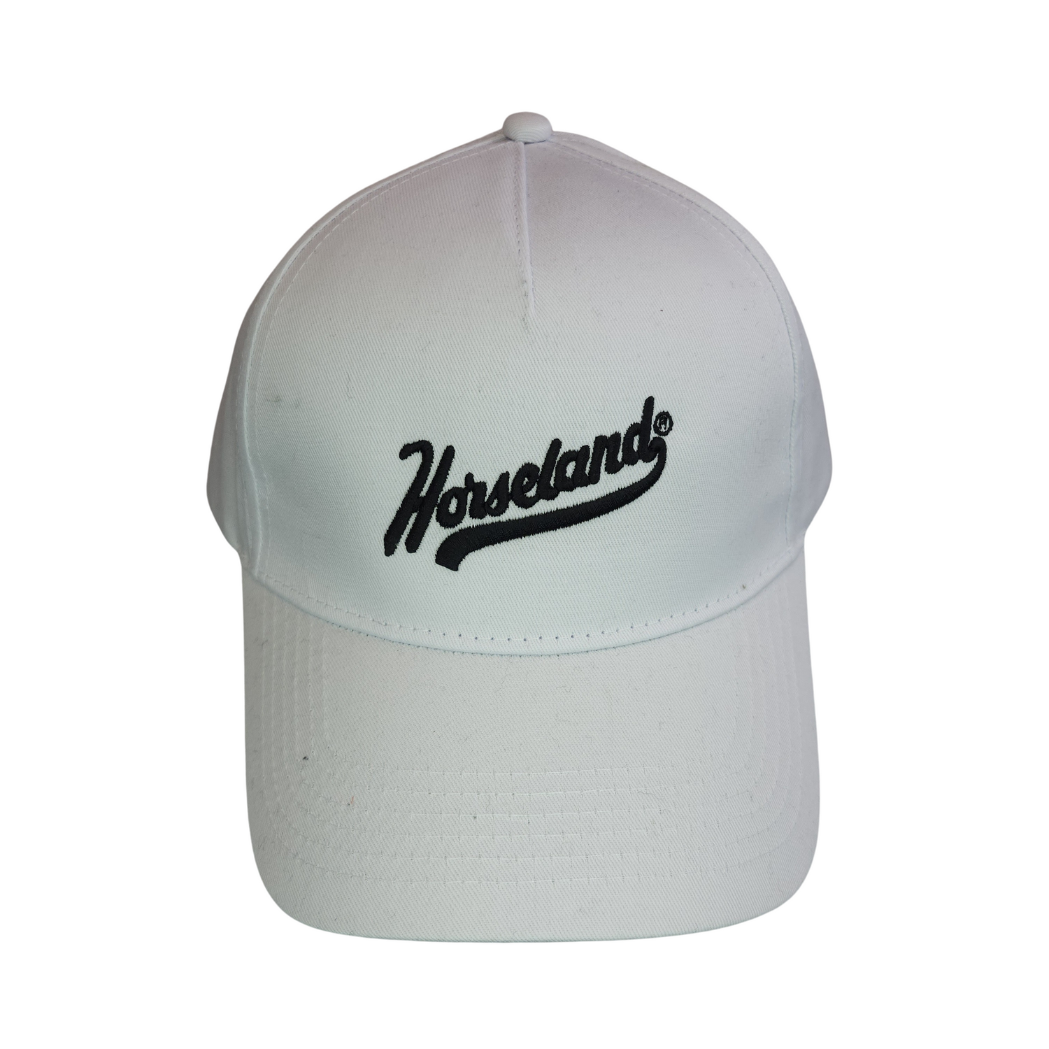 Casquette blanche brodé