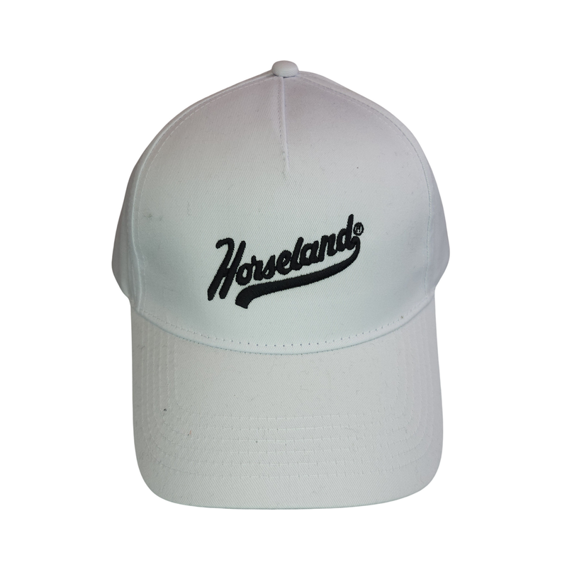 Casquette blanche brodé