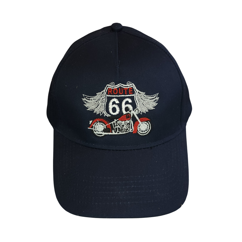 Casquette noire brodé