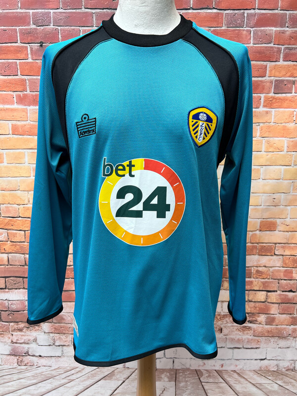 Leeds United 2006/2007 Goalkeeper  Shirt Admiral In Medium Very Rare