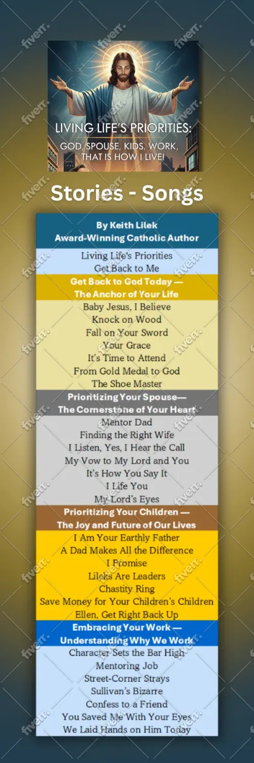Bookmark: Living Life's Priorities (Set of 10)