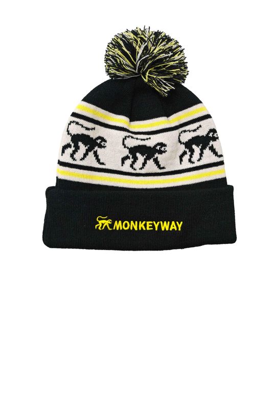 Pompom beanie