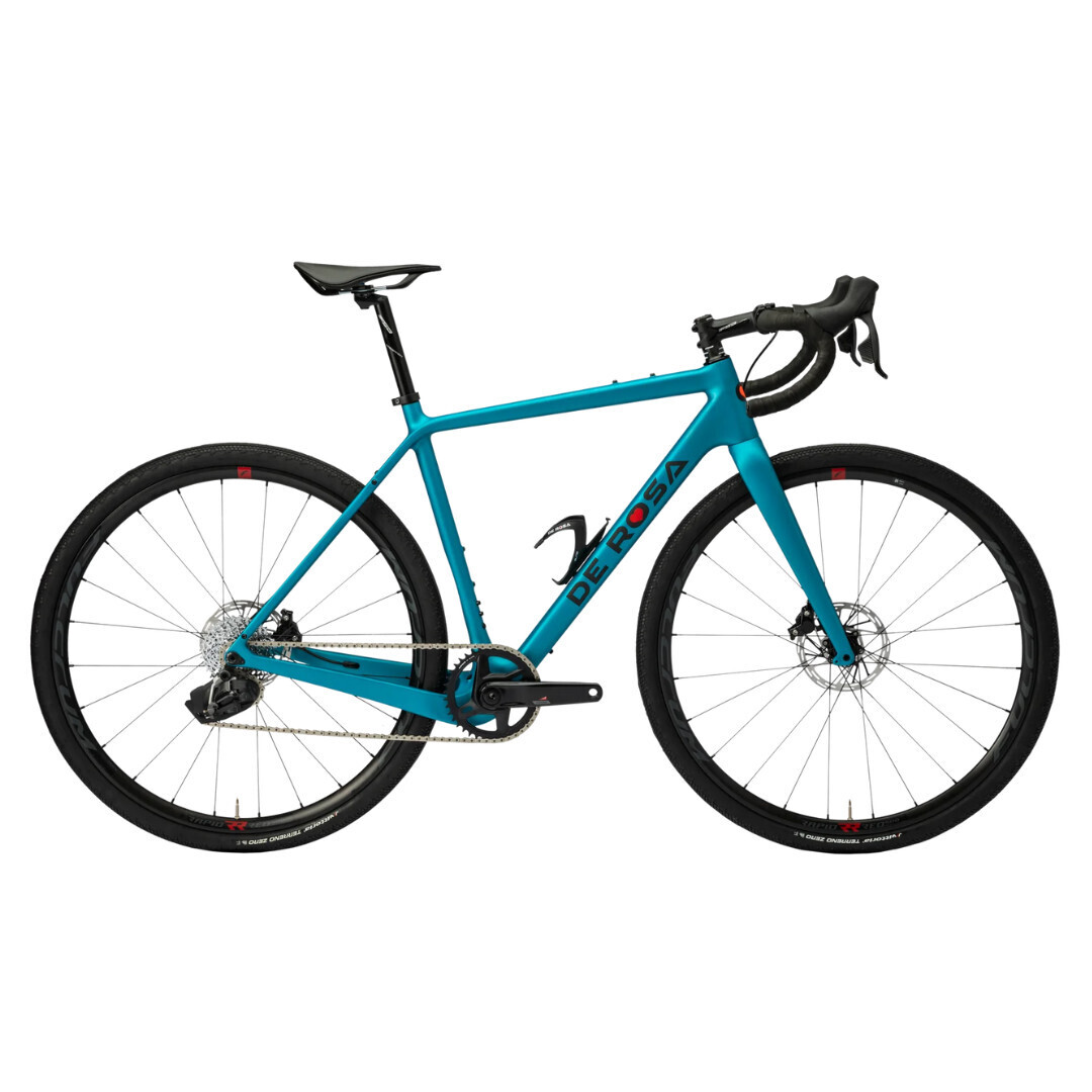 DeRosa GRAVEL DISC AQUA MARINA GRX 12 speed  54