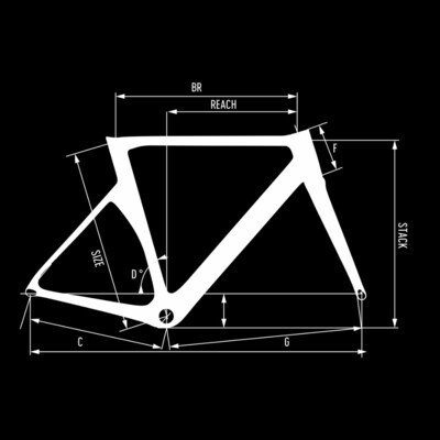 De Rosa SK Pininfarina force etap/token c45  Red 50