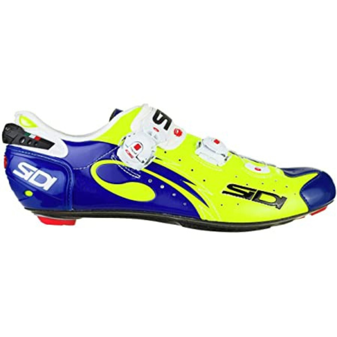 Sidi WIRE VENT CARBON FLO YELLOW / BLUE 44.0