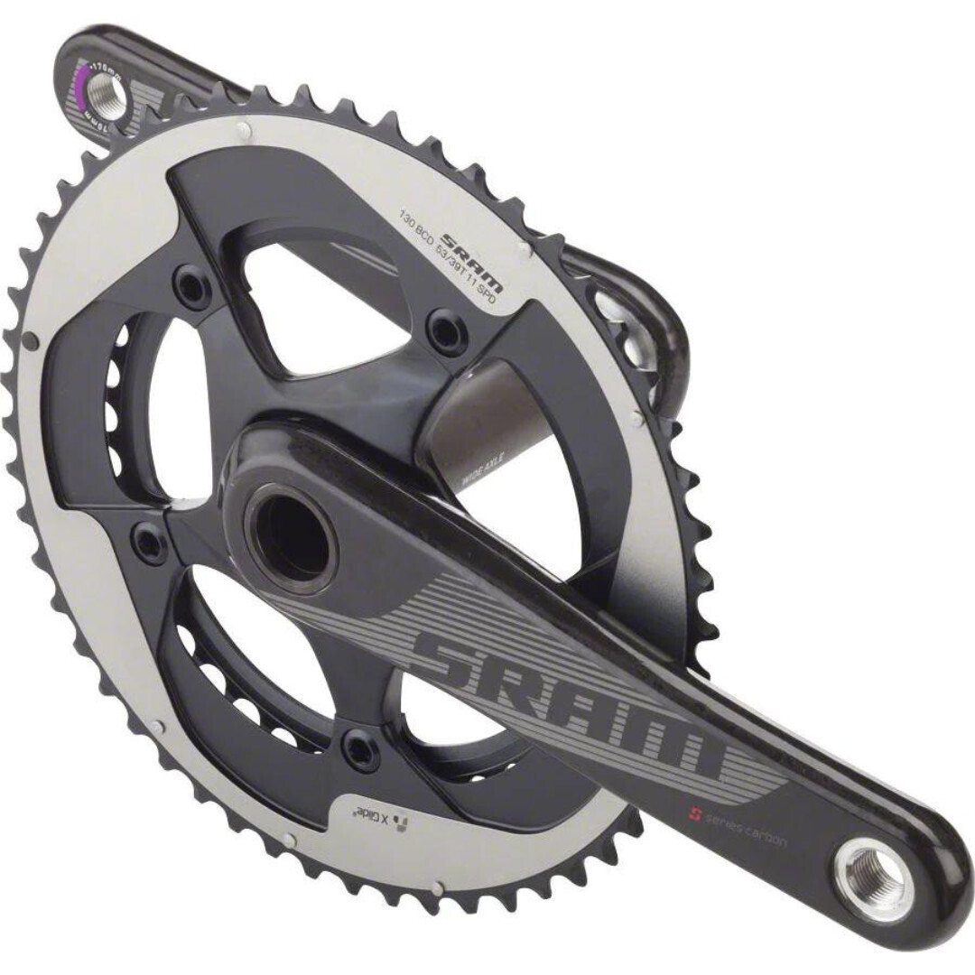 SRAM S902 Wide GXP 172.5mm 11-Speed YAW 53-39 47.5 Chainline
