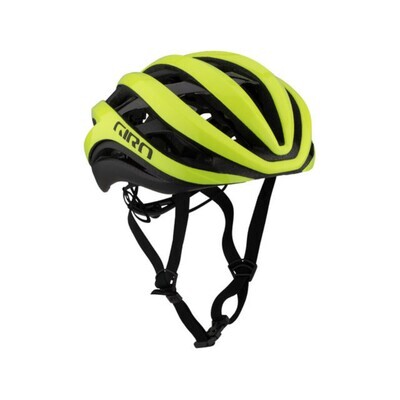 Giro Cycling Aether MIPS Road Helmet - Highlight Yellow/Black (Adult Size M)