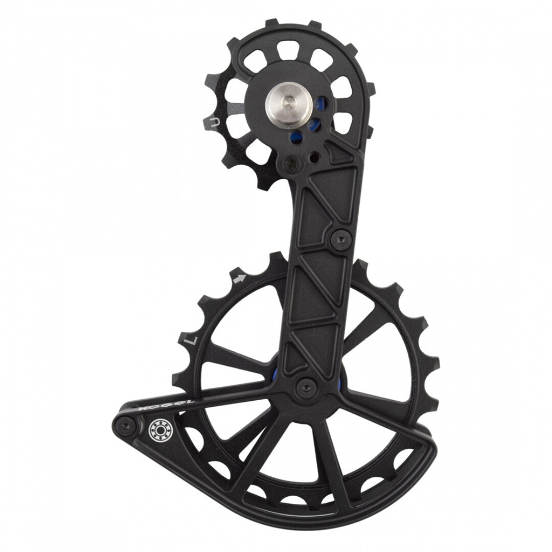 DER PART KOGEL PULLEY KOLOSSOS w/INNER CAGE OS 12/19T R9100/R8000 BK