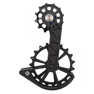 DER PART KOGEL PULLEY KOLOSSOS w/INNER CAGE OS 12/19T R9100/R8000 BK