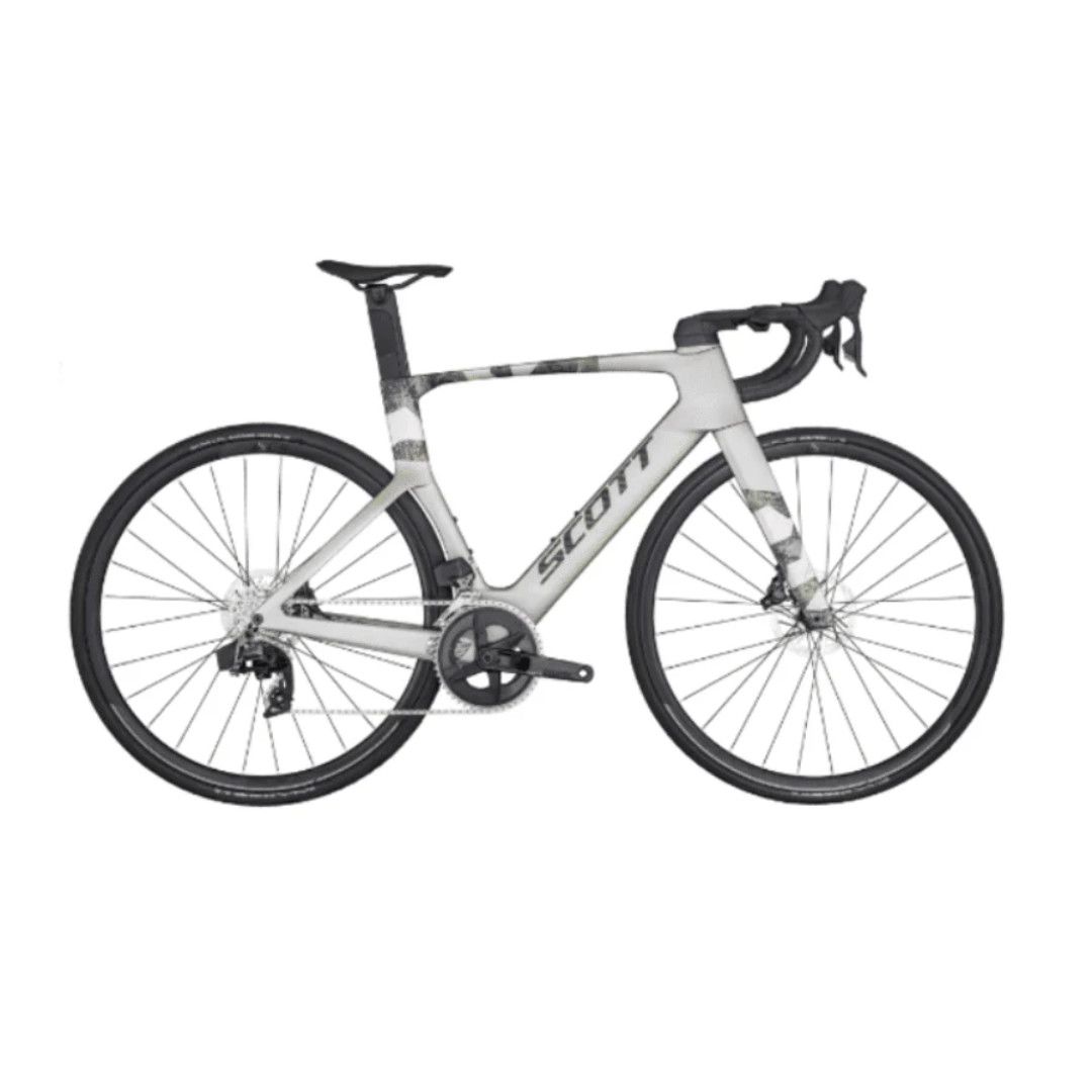 SCOTT Foil RC 30 Bike dark chrome silver 47