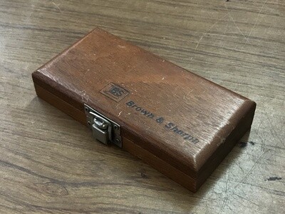 Brown &amp; Sharpe Box (Box Only)