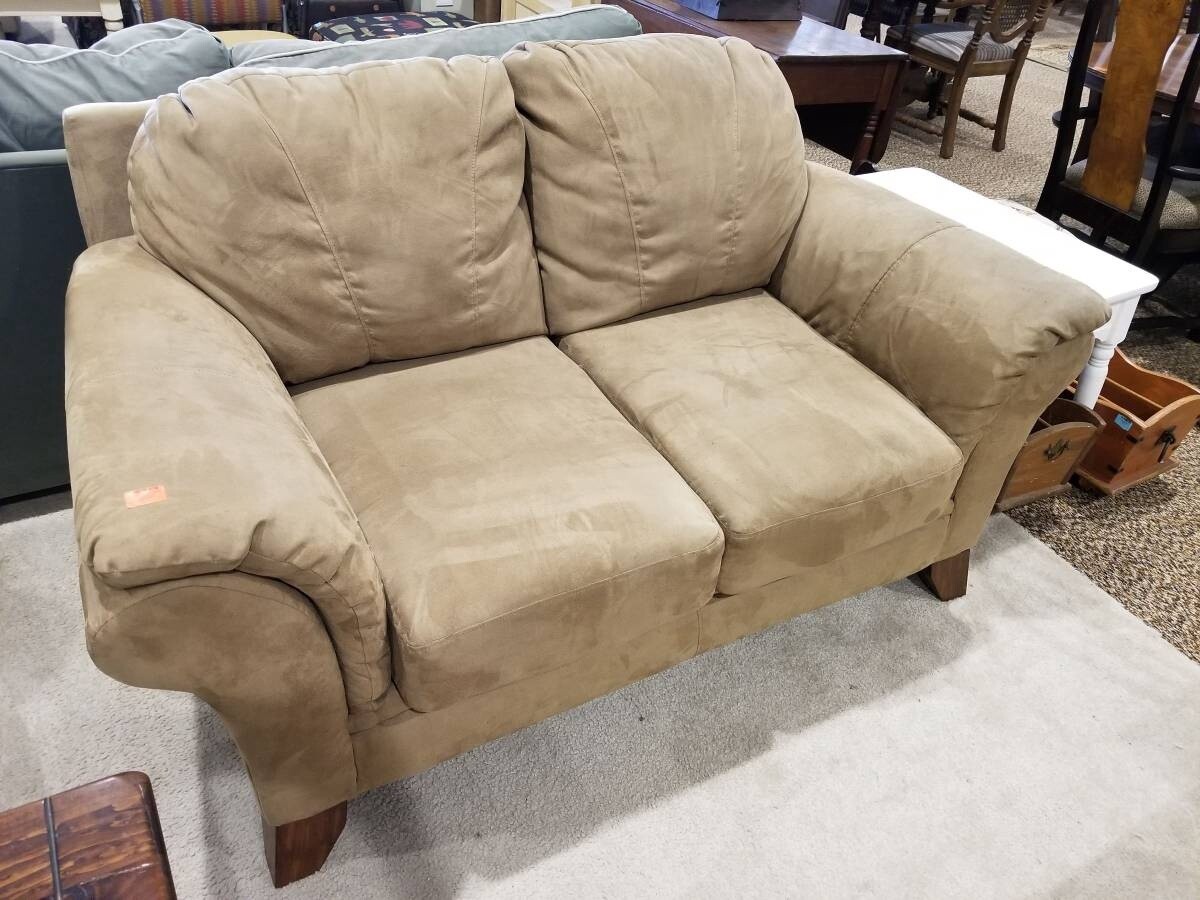 Ashley Microsuede Loveseat