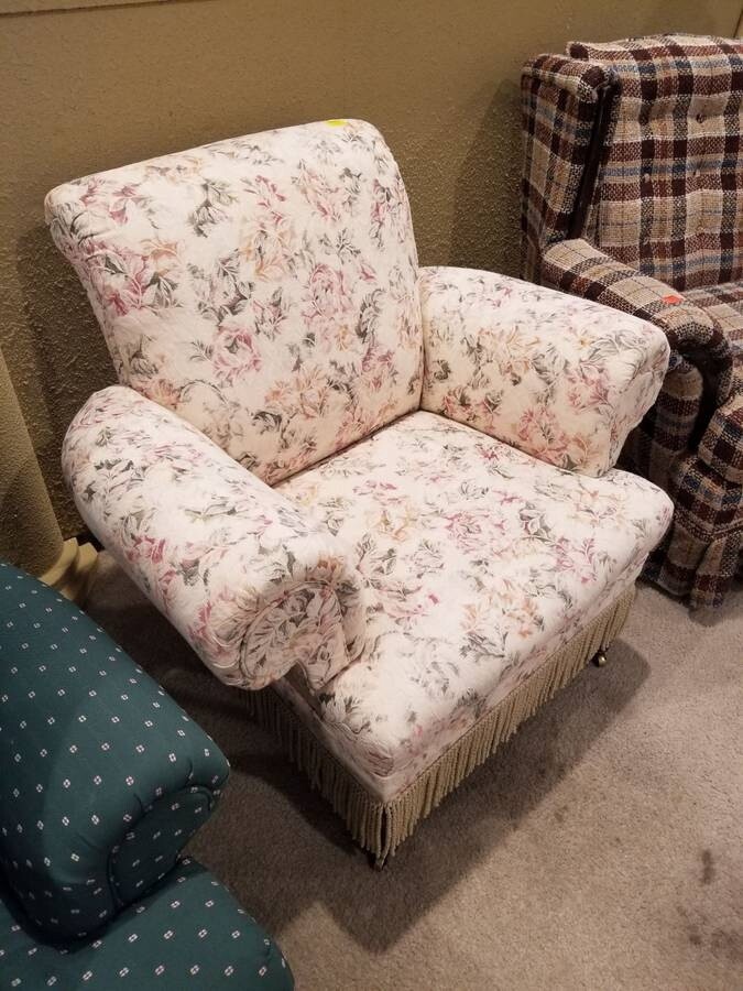 Floral Arm Chair