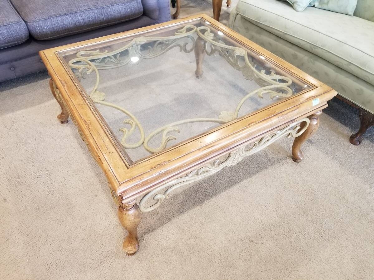 Glass Top Coffee Table-45