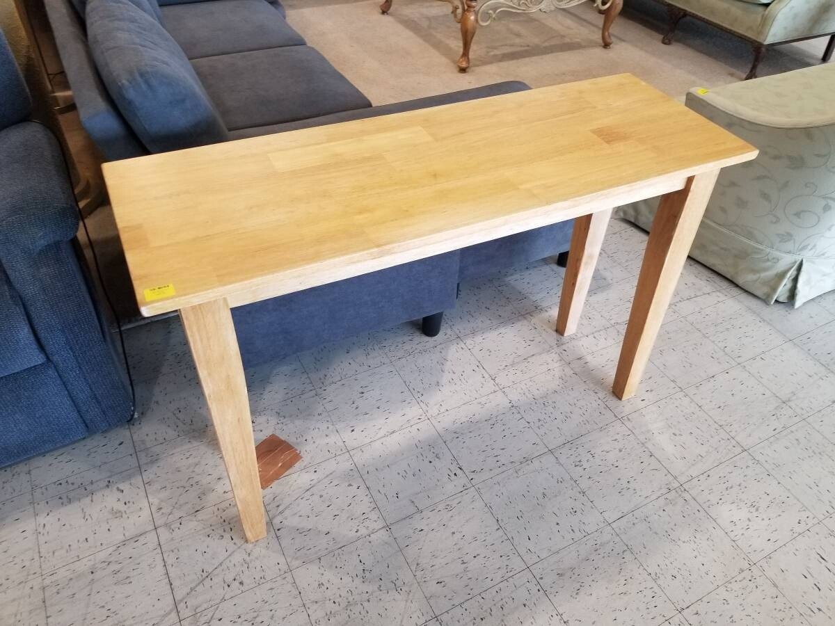 Light Wood Sofa Table