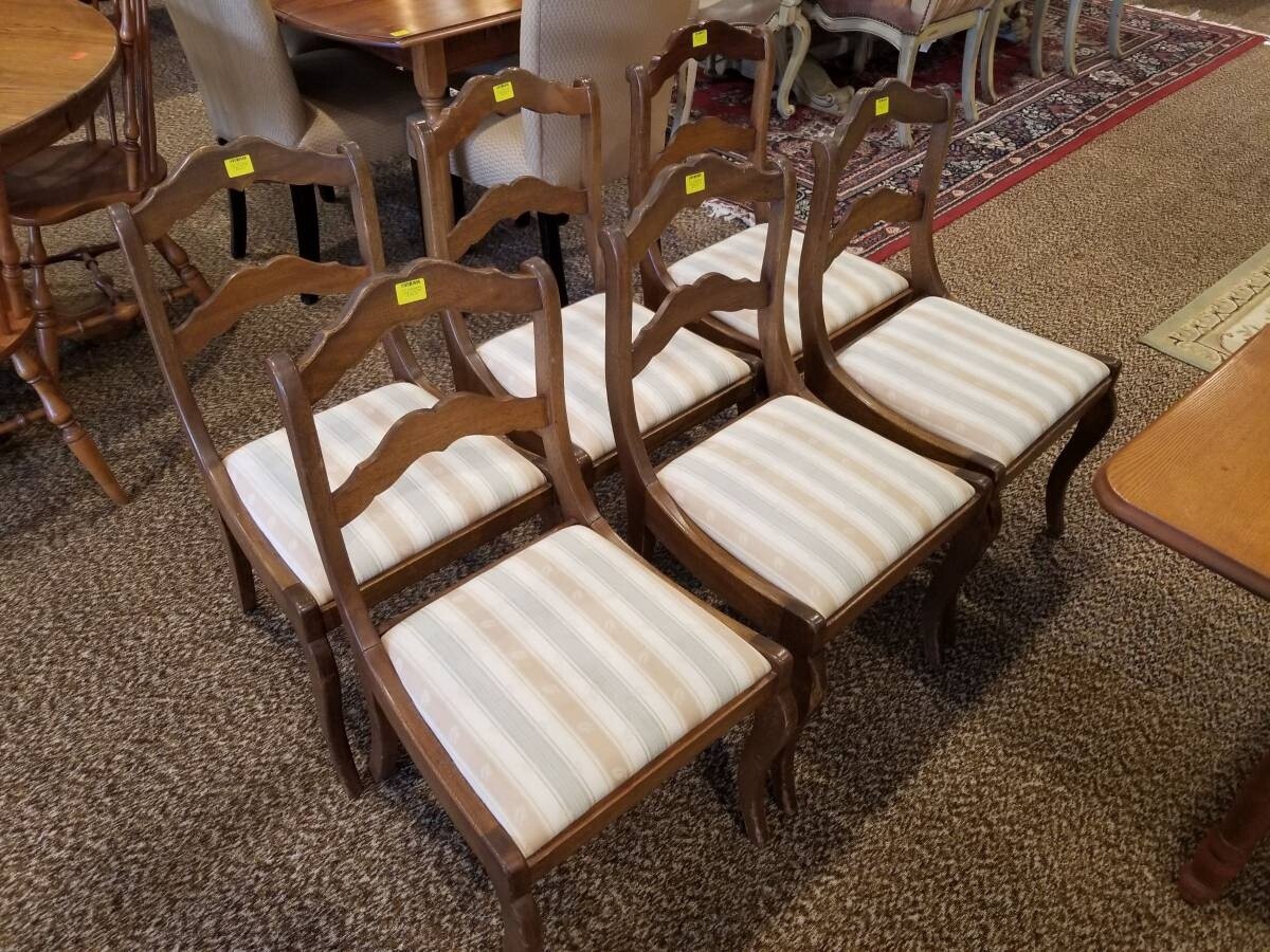 6 Pc. Upholstered Dining Chair Set