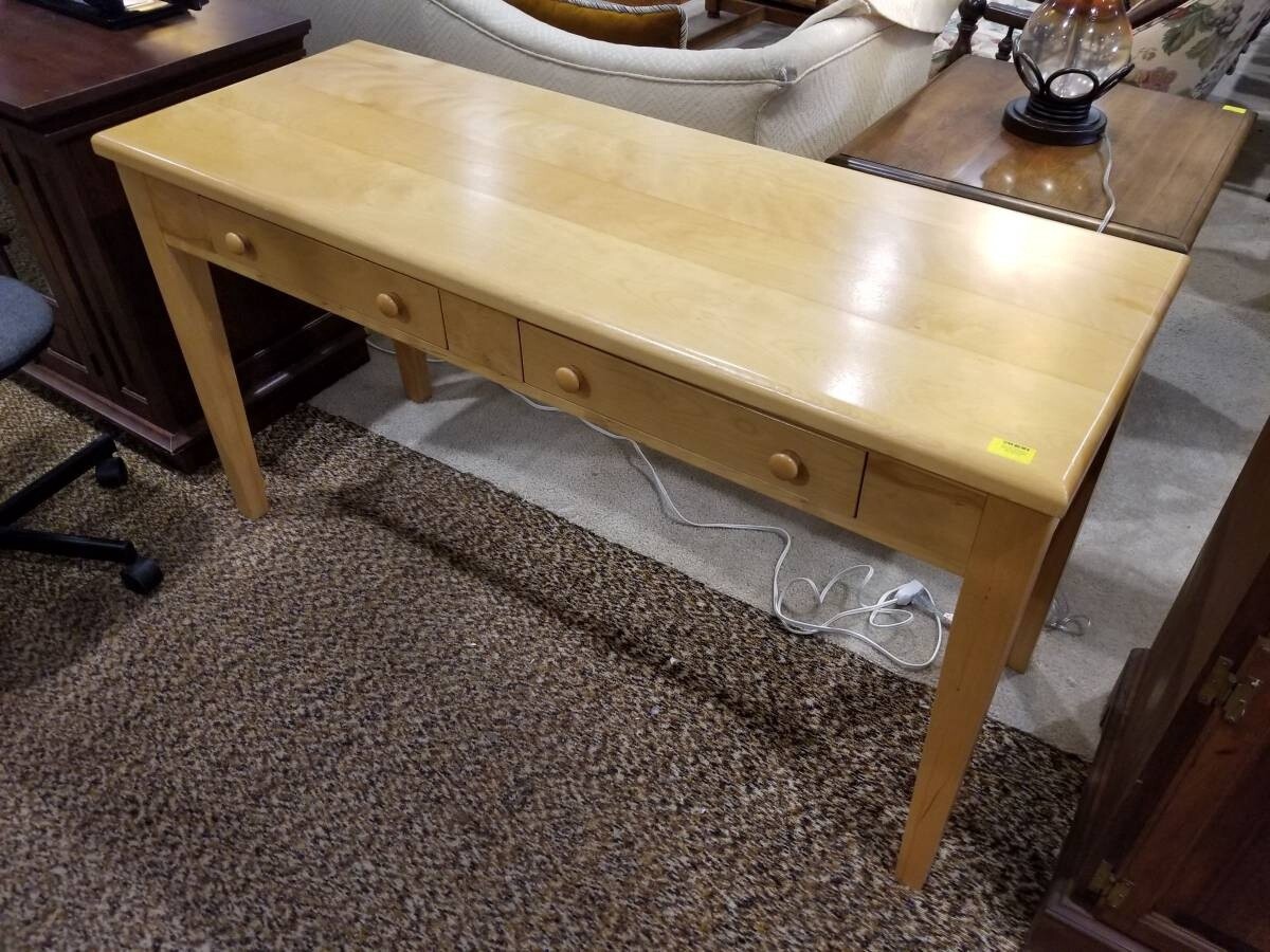 Narrow Wooden Desk/Sofa Table