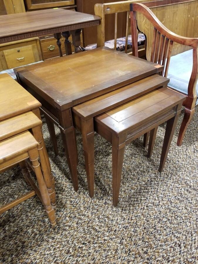 Brandt Co. Nesting Table 3 Pc. Set