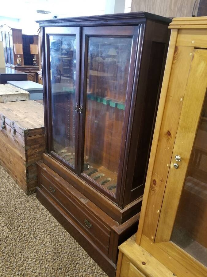 Antique Gun Cabinet