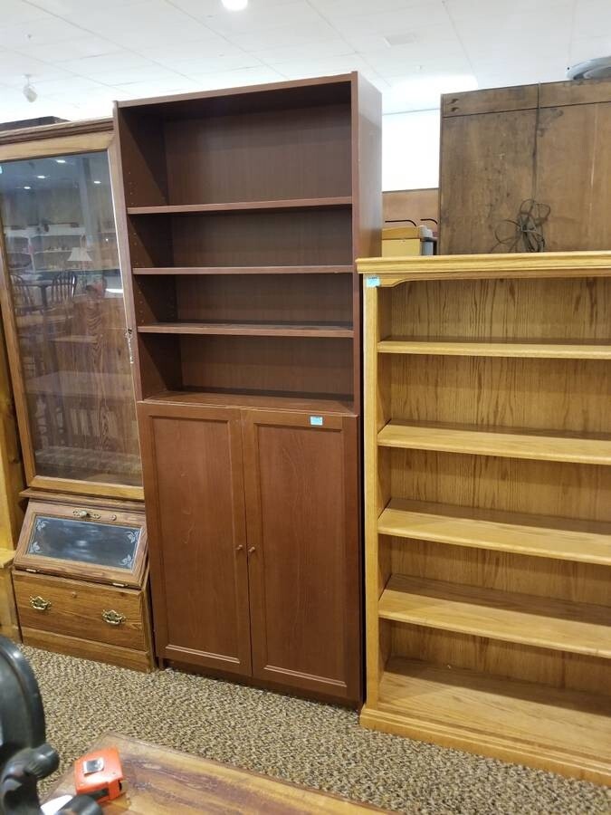 Bookcase with Lower Cabinet
